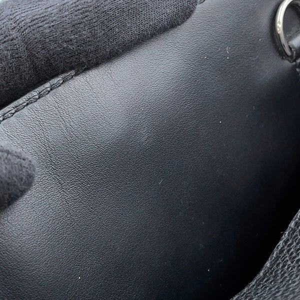 エルメス ボディバッグ ケリー アッカドPM ブラック/シルバー金具 トゴ W刻印 HERMES メンズ