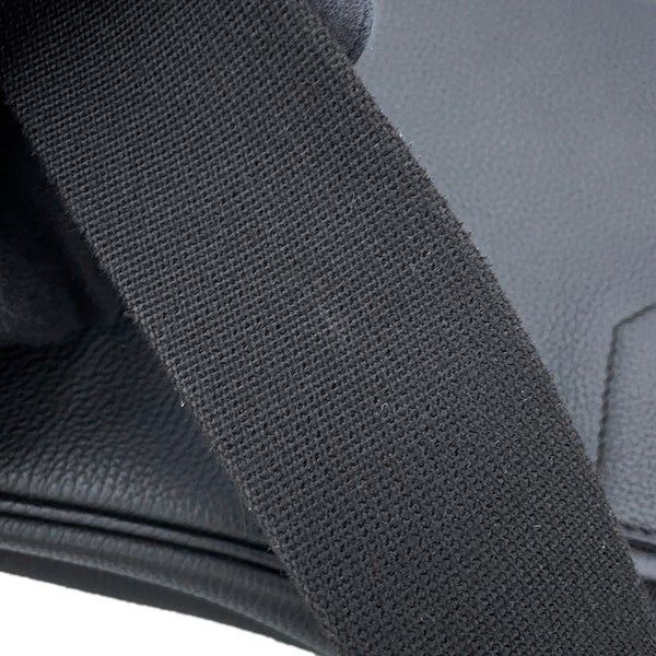 エルメス ボディバッグ ケリー アッカドPM ブラック/シルバー金具 トゴ W刻印 HERMES メンズ