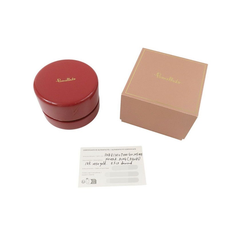 ポメラート リング ヌヴォラ リング ダイヤモンド 0.5ct K18PGピンクゴールド サイズ55 PAB8130_O7000_GV205 指輪