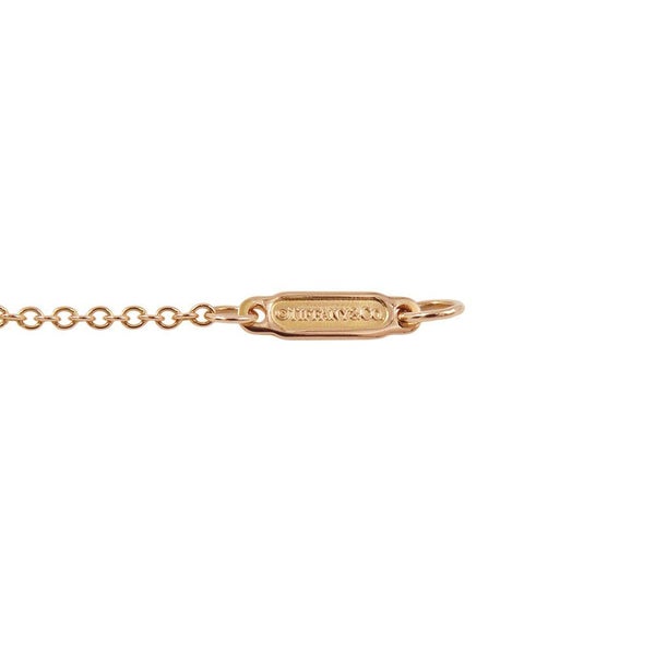 ティファニー ネックレス ビクトリア ペンダント ミディアム ダイヤモンド 計0.46ct K18PGピンクゴールド 60011631