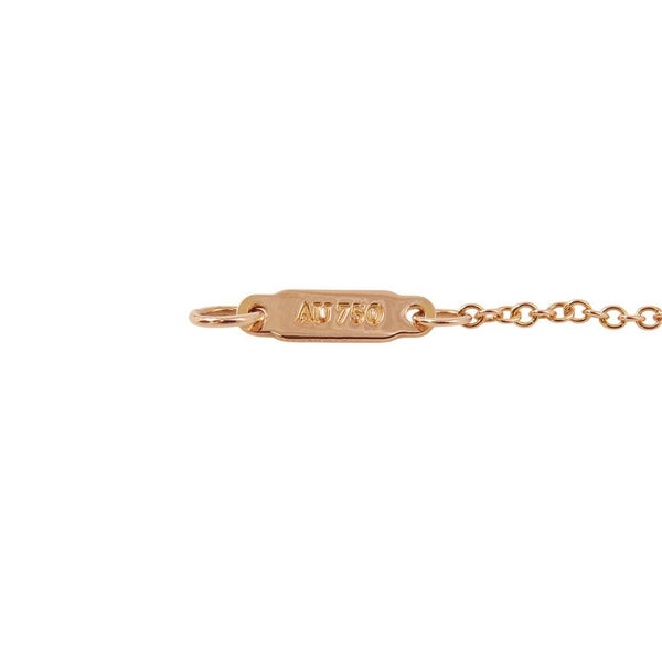 ティファニー ネックレス ビクトリア ペンダント ミディアム ダイヤモンド 計0.46ct K18PGピンクゴールド 60011631