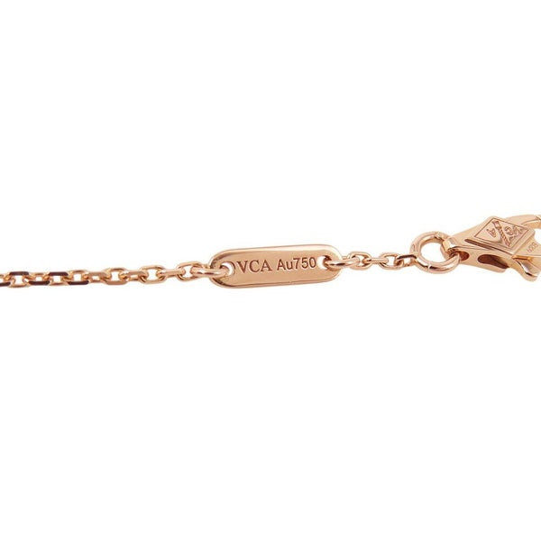 ヴァンクリーフ＆アーペル ブレスレット スウィート アルハンブラ ブレスレット カーネリアン K18PGピンクゴールド VCARN59K00