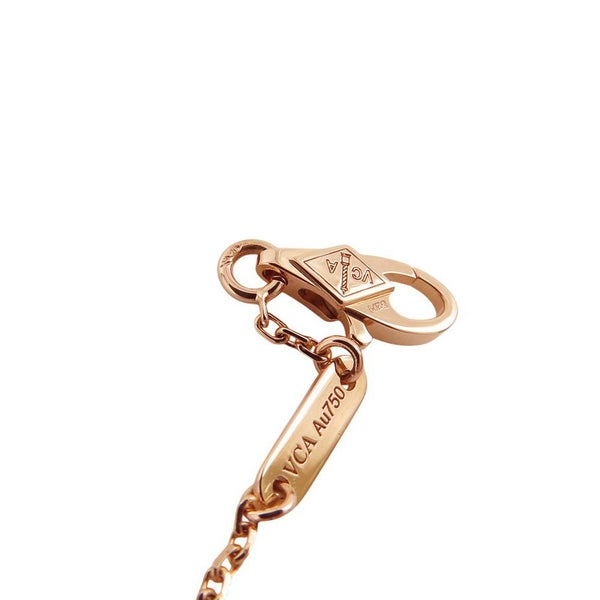 ヴァンクリーフ＆アーペル ブレスレット スウィート アルハンブラ ブレスレット カーネリアン K18PGピンクゴールド VCARN59K00