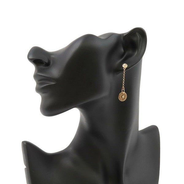 エルメス ピアス ガンバード クルー・ド・セル ピアス Ex-Libris Clou de Selle ダイヤモンド 0.04ct K18PGピンクゴールド HERMES