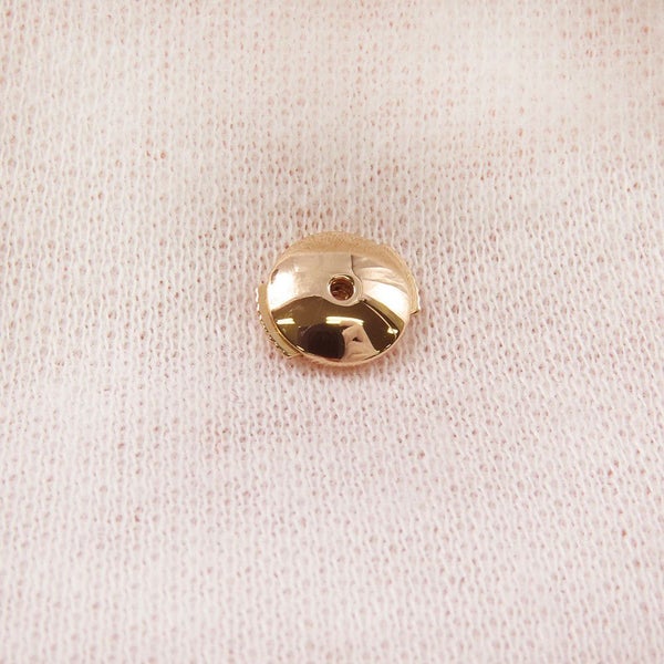 エルメス ピアス ガンバード クルー・ド・セル ピアス Ex-Libris Clou de Selle ダイヤモンド 0.04ct K18PGピンクゴールド HERMES