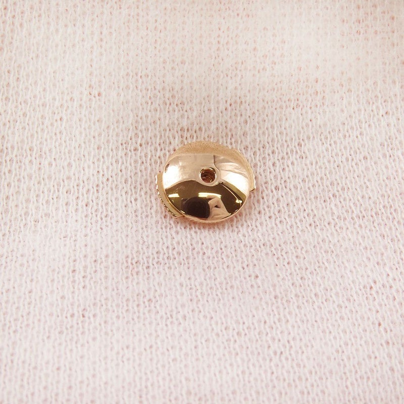 エルメス ピアス ガンバード クルー・ド・セル ピアス Ex-Libris Clou de Selle ダイヤモンド 0.04ct K18PGピンクゴールド HERMES