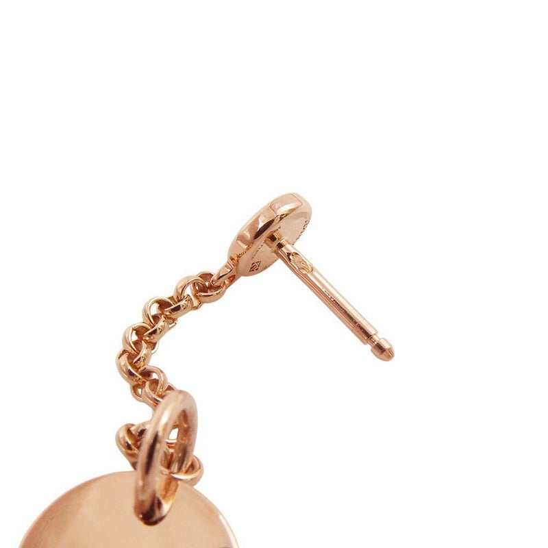 エルメス ピアス ガンバード クルー・ド・セル ピアス Ex-Libris Clou de Selle ダイヤモンド 0.04ct K18PGピンクゴールド HERMES