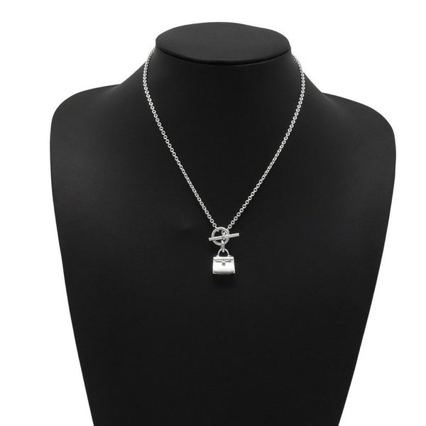 エルメス ネックレス アミュレット ケリー SV925シルバー HERMES ジュエリー ペンダント