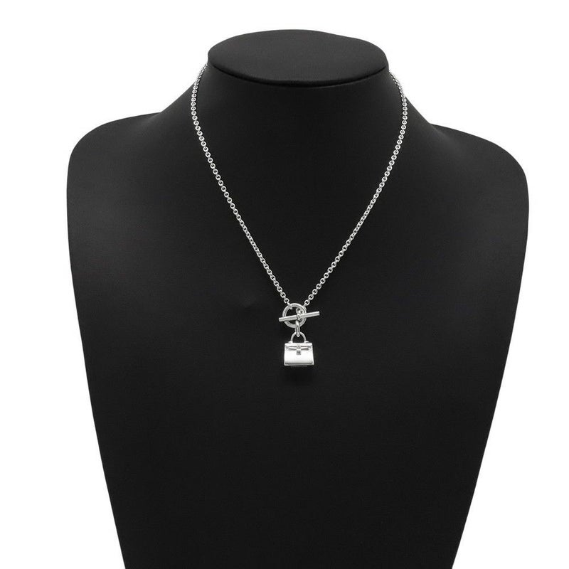 エルメス ネックレス アミュレット ケリー SV925シルバー HERMES ジュエリー ペンダント