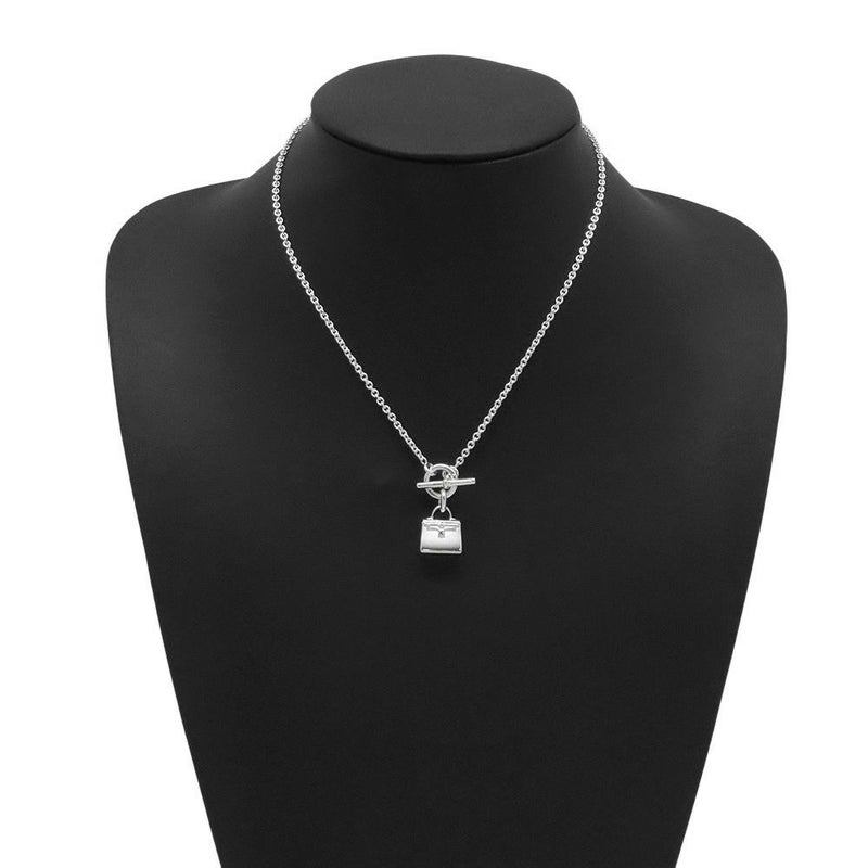 エルメス ネックレス アミュレット ケリー SV925シルバー HERMES ジュエリー ペンダント