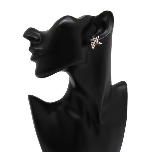 タサキ ピアス アブストラクト スター 真珠 パール K18PGピンクゴールド/K18YGイエローゴールド/サクラゴールド