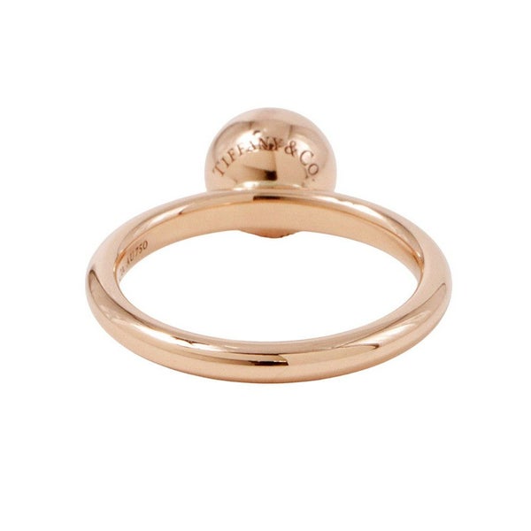 ティファニー リング ハードウェア ボール リング K18PGピンクゴールド リングサイズ約11号 Tiffany&Co. 指輪