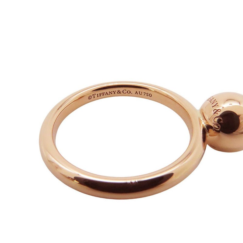 ティファニー リング ハードウェア ボール リング K18PGピンクゴールド リングサイズ約11号 Tiffany&Co. 指輪