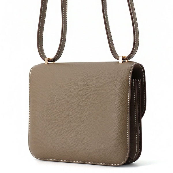 エルメス ミニ コンスタンス3 ミロワール エトゥープ/ピンクゴールド金具 エプソン K刻印