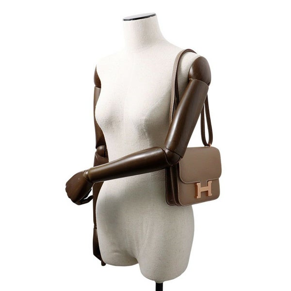 エルメス ミニ コンスタンス3 ミロワール エトゥープ/ピンクゴールド金具 エプソン K刻印