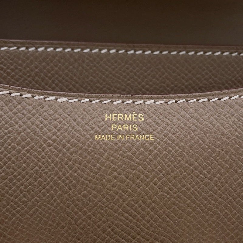 エルメス ミニ コンスタンス3 ミロワール エトゥープ/ピンクゴールド金具 エプソン K刻印