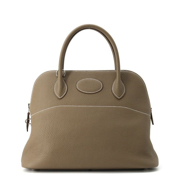 エルメス ハンドバッグ ボリード31 エトゥープ/シルバー金具 トリヨンクレマンス A刻印 2wayショルダー