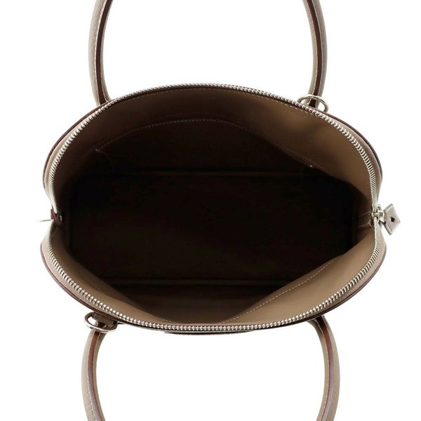 エルメス ハンドバッグ ボリード31 エトゥープ/シルバー金具 トリヨンクレマンス A刻印 2wayショルダー