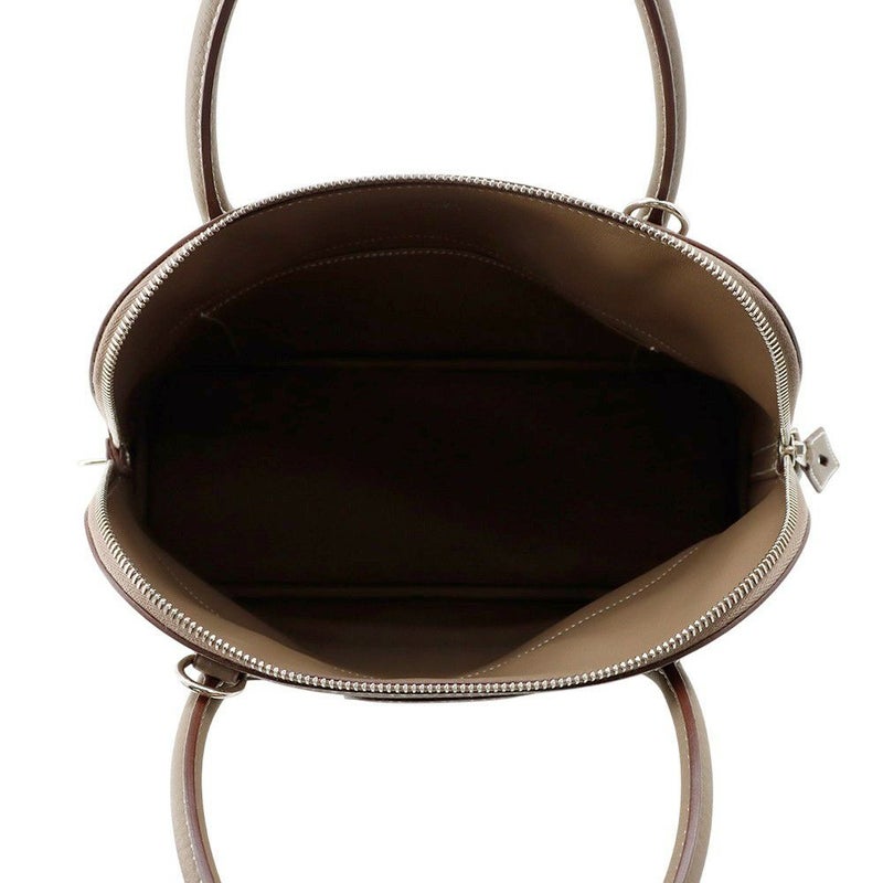 エルメス ハンドバッグ ボリード31 エトゥープ/シルバー金具 トリヨンクレマンス A刻印 2wayショルダー