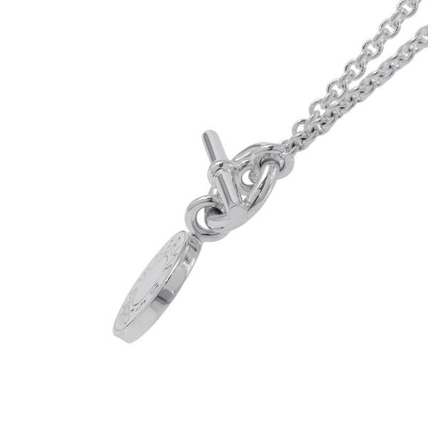 エルメス ネックレス アミュレット H エクスリブリス コンフェッティ セリエ SV925シルバー HERMES ジュエリー