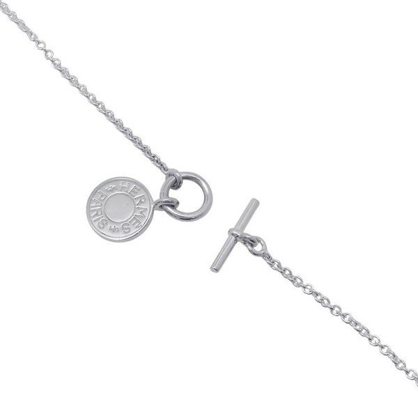 エルメス ネックレス アミュレット H エクスリブリス コンフェッティ セリエ SV925シルバー HERMES ジュエリー