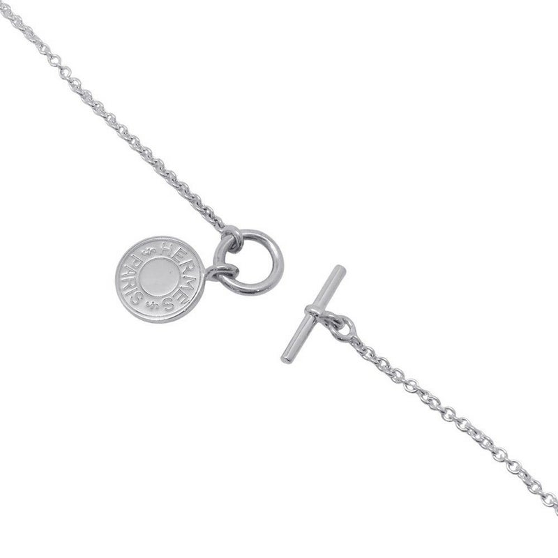 エルメス ネックレス アミュレット H エクスリブリス コンフェッティ セリエ SV925シルバー HERMES ジュエリー