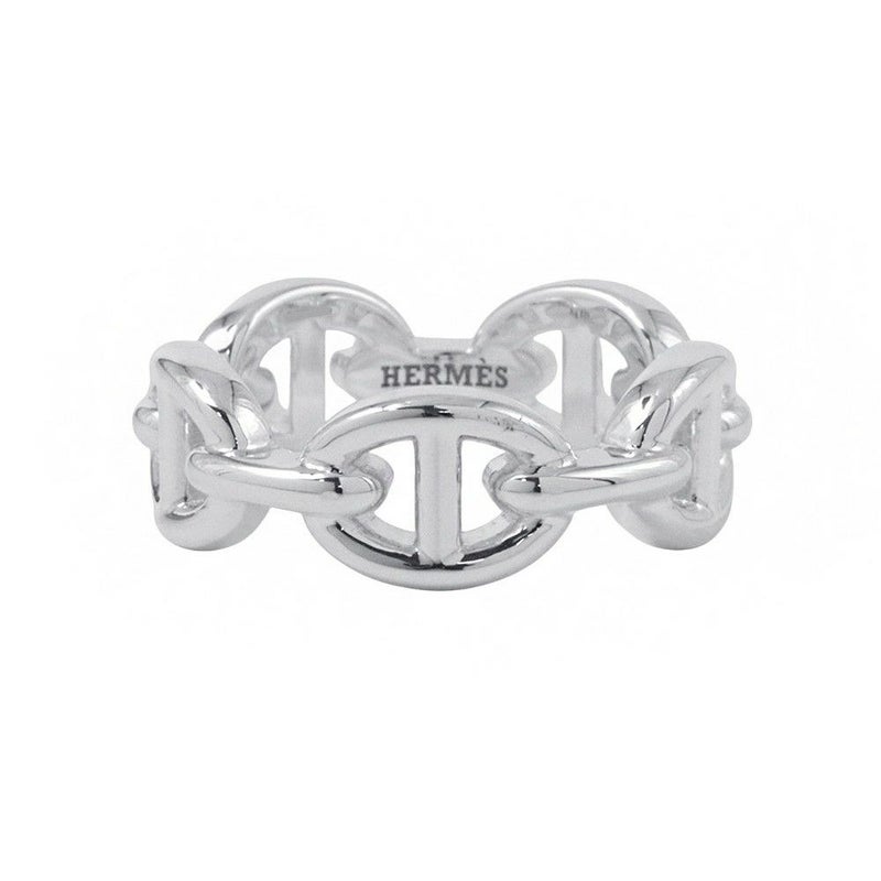 エルメス リング シェーヌダンクル アンシェネPM SV925シルバー リングサイズ50 HERMES ジュエリー