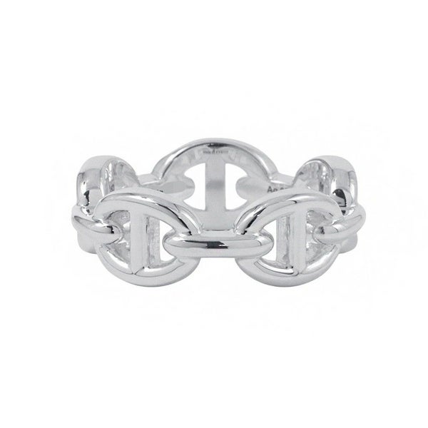 エルメス リング シェーヌダンクル アンシェネPM SV925シルバー リングサイズ50 HERMES ジュエリー