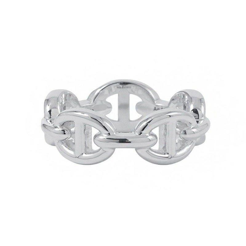 エルメス リング シェーヌダンクル アンシェネPM SV925シルバー リングサイズ50 HERMES ジュエリー