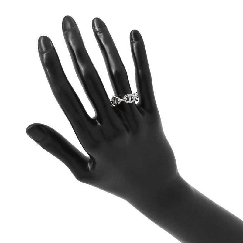 エルメス リング シェーヌダンクル アンシェネPM SV925シルバー リングサイズ50 HERMES ジュエリー