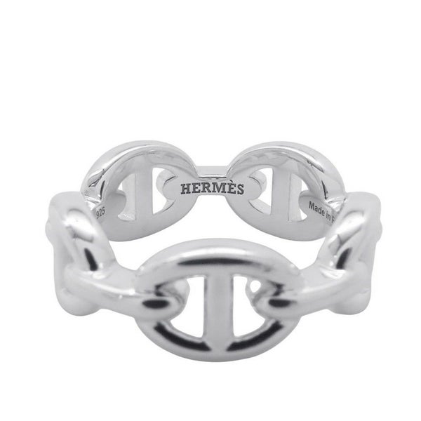 エルメス リング シェーヌダンクル アンシェネPM SV925シルバー リングサイズ50 HERMES ジュエリー