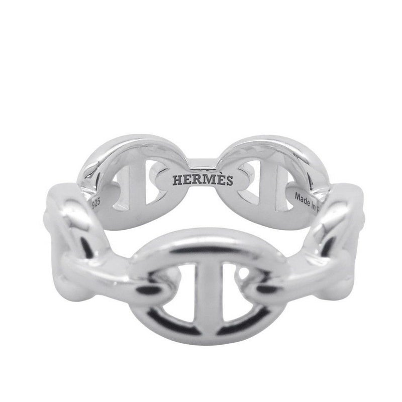 エルメス リング シェーヌダンクル アンシェネPM SV925シルバー リングサイズ50 HERMES ジュエリー