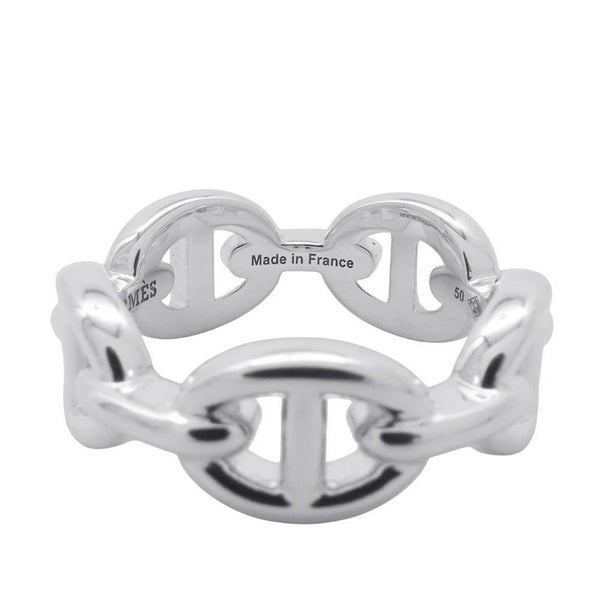 エルメス リング シェーヌダンクル アンシェネPM SV925シルバー リングサイズ50 HERMES ジュエリー