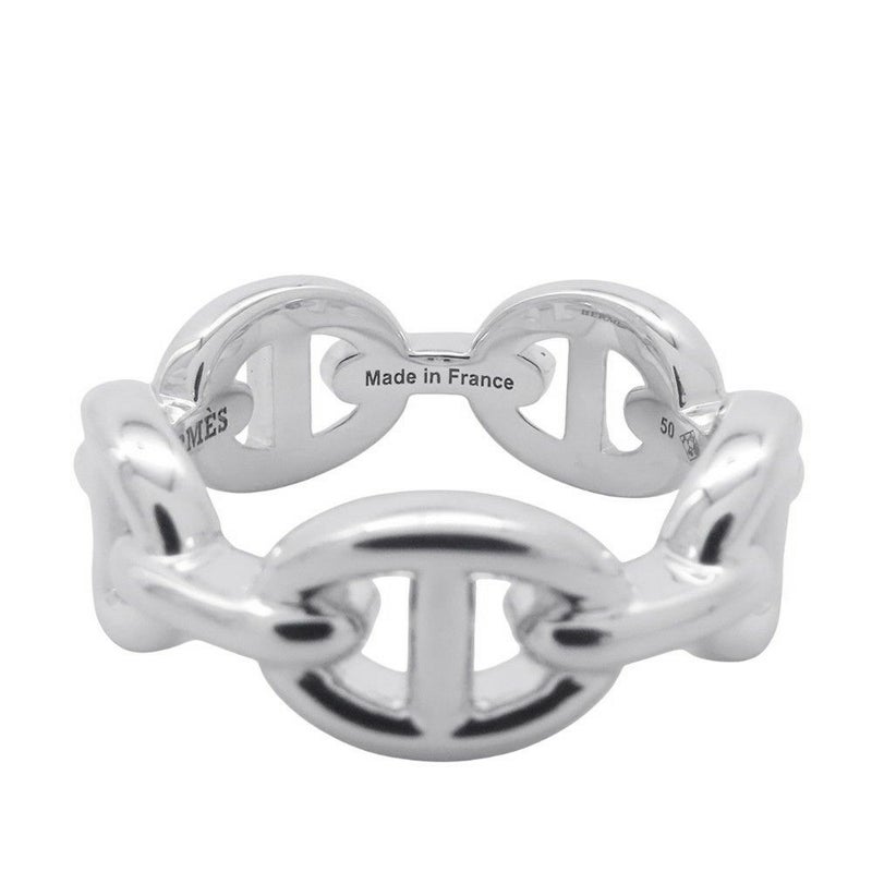 エルメス リング シェーヌダンクル アンシェネPM SV925シルバー リングサイズ50 HERMES ジュエリー