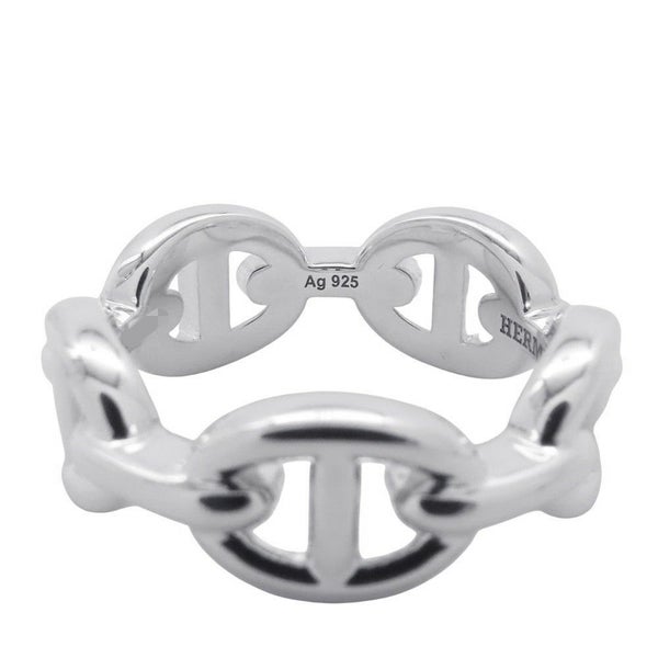 エルメス リング シェーヌダンクル アンシェネPM SV925シルバー リングサイズ50 HERMES ジュエリー