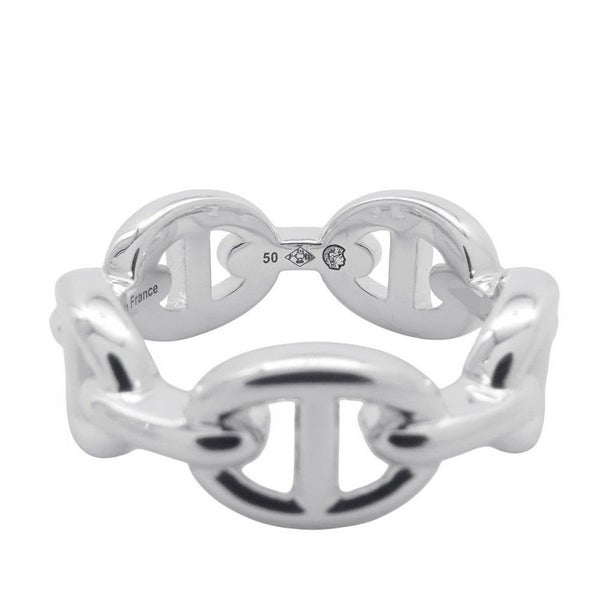 エルメス リング シェーヌダンクル アンシェネPM SV925シルバー リングサイズ50 HERMES ジュエリー