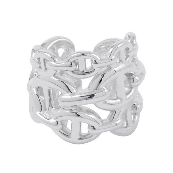 エルメス リング シェーヌダンクル アンシェネGM Enchainee SV925シルバー リングサイズ51 HERMES