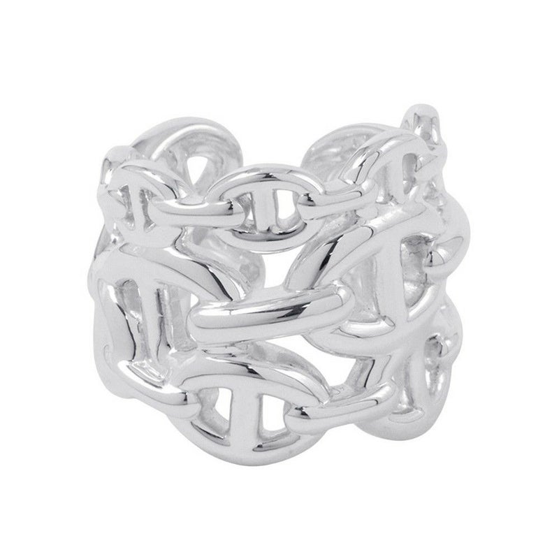 エルメス リング シェーヌダンクル アンシェネGM Enchainee SV925シルバー リングサイズ51 HERMES