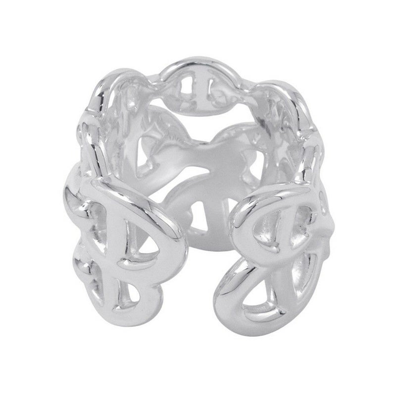 エルメス リング シェーヌダンクル アンシェネGM Enchainee SV925シルバー リングサイズ51 HERMES