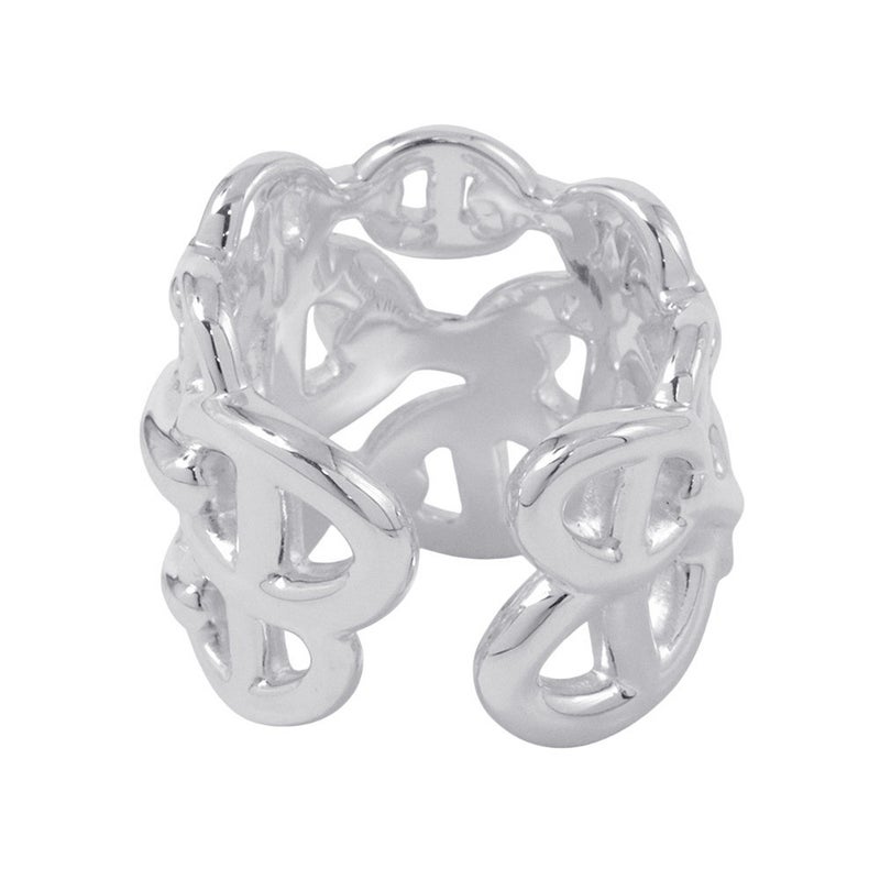 エルメス リング シェーヌダンクル アンシェネGM Enchainee SV925シルバー リングサイズ51 HERMES