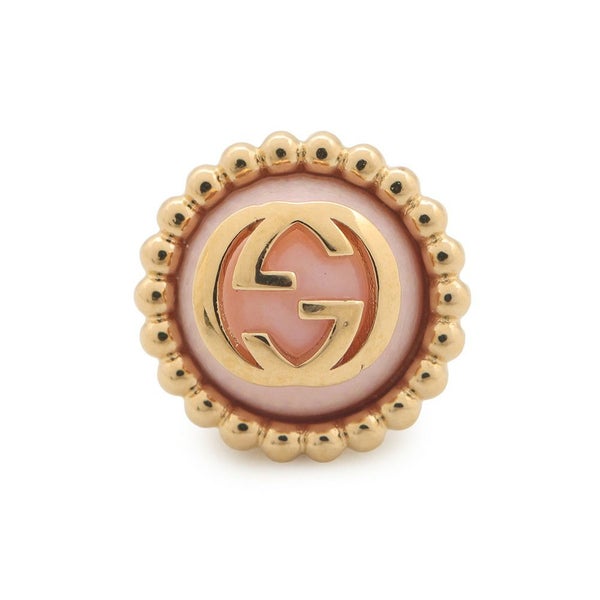 グッチ シングルピアス インターロッキングG 2way メタル ラインストーン GUCCI アクセサリー