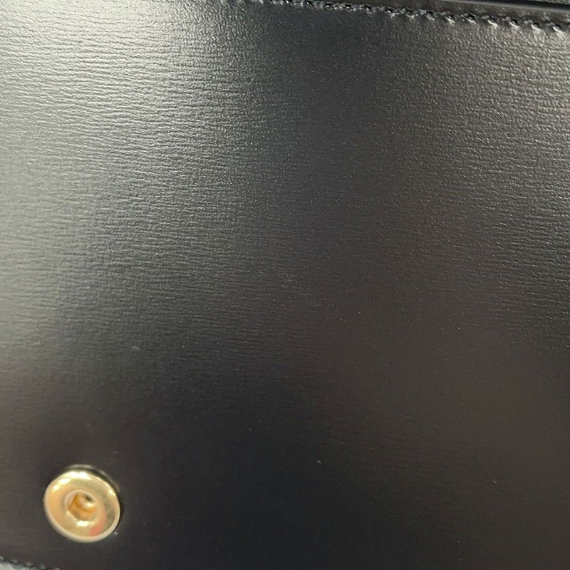 セリーヌ ショルダーバッグ トリオンフ マルチポシェット シャイニーカーフレザー 10L973 CELINE 黒