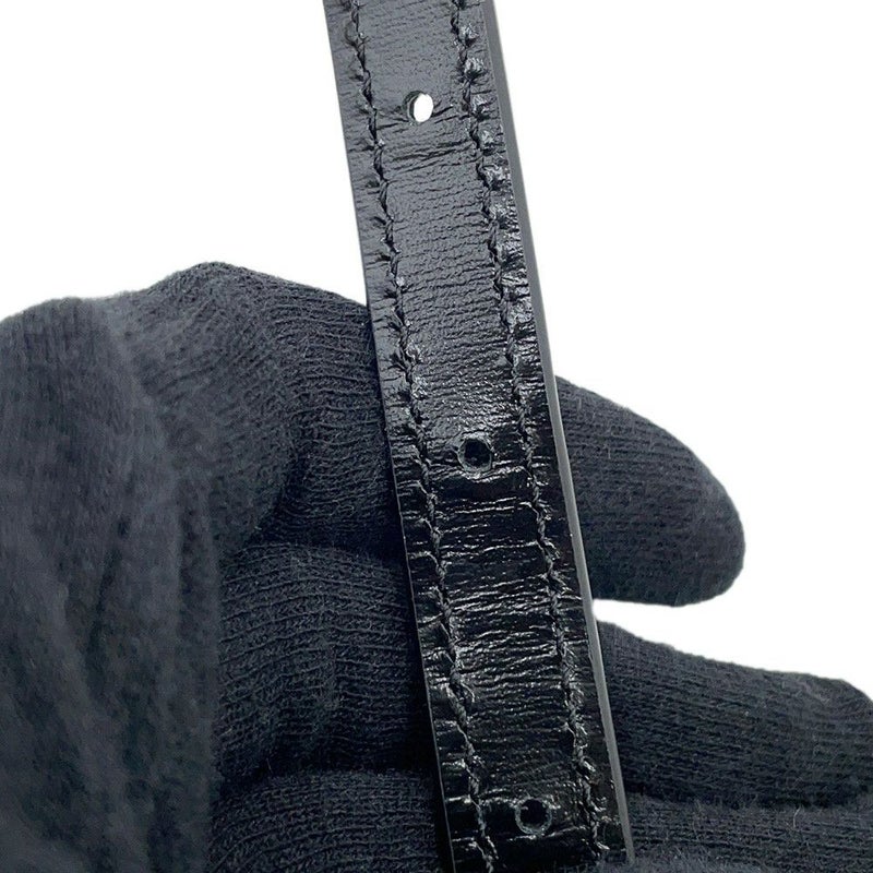 セリーヌ ショルダーバッグ トリオンフ マルチポシェット シャイニーカーフレザー 10L973 CELINE 黒