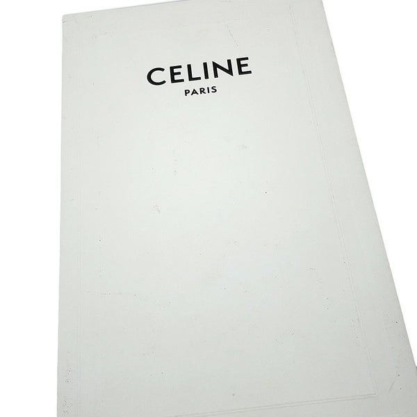 セリーヌ ショルダーバッグ トリオンフ マルチポシェット シャイニーカーフレザー 10L973 CELINE 黒