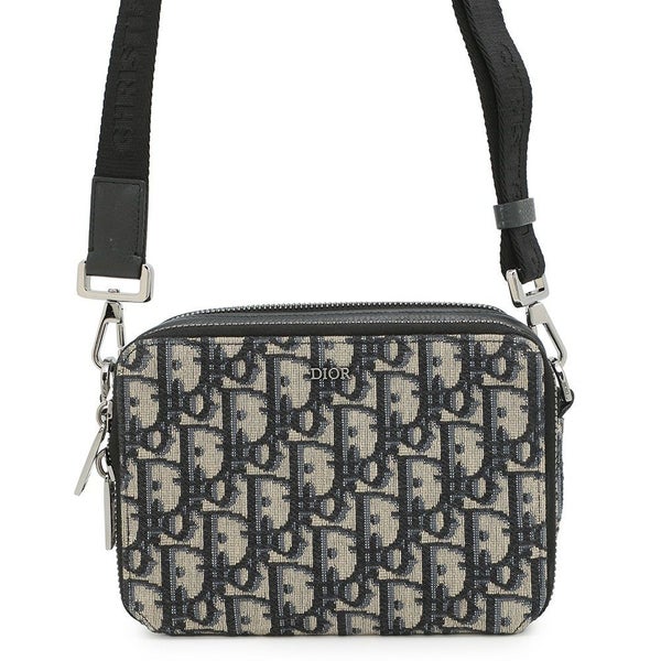 クリスチャン・ディオール ショルダーバッグ オブリーク ジップポーチ ジャカード 2OBBC119YSE Dior トロッター