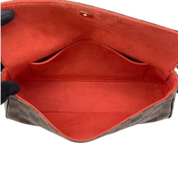 ルイヴィトン ハンドバッグ ダミエ・エベヌ レコレータ N51299 ヴィトン バッグ ワンショルダー アクセサリーポーチ