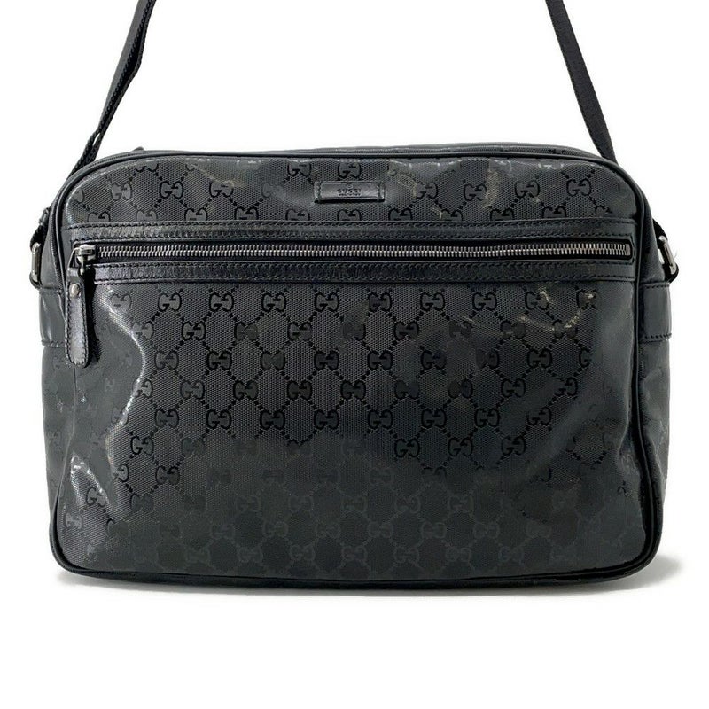 グッチ ショルダーバッグ GGスプリーム PVC 211107 GUCCI バッグ 黒