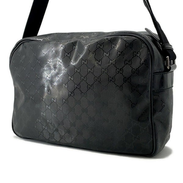 グッチ ショルダーバッグ GGスプリーム PVC 211107 GUCCI バッグ 黒