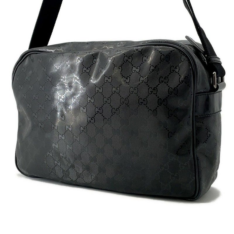 グッチ ショルダーバッグ GGスプリーム PVC 211107 GUCCI バッグ 黒