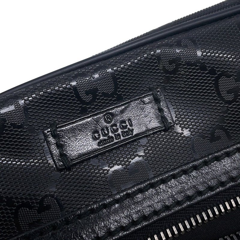 グッチ ショルダーバッグ GGスプリーム PVC 211107 GUCCI バッグ 黒